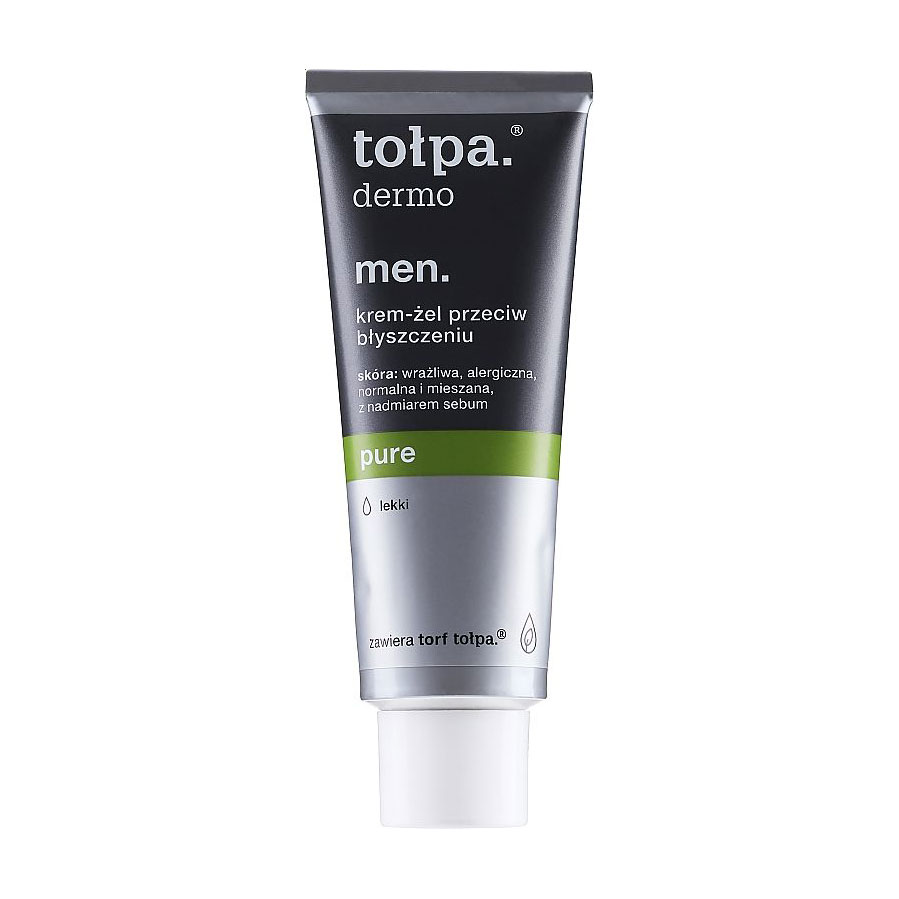 Чоловічий матувальний крем-гель для обличчя Tolpa Dermo Men. Pure, 40 мл